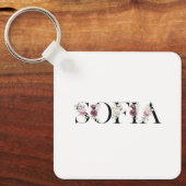 Naam Sofia. Sleutelhanger (Voorkant)