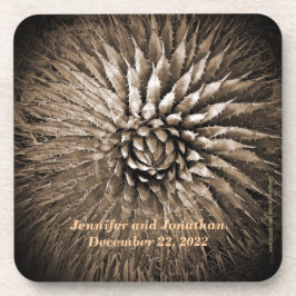 Naam: Southwest Agave Sepia Tan Brown Onderzetter