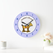 Naam Speelgoed Paard Trek Speelgoed Klok met Numm (Huis)