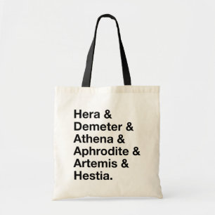 Naam Stack of the 12 Gods of Greek Mythology Tote Bag
