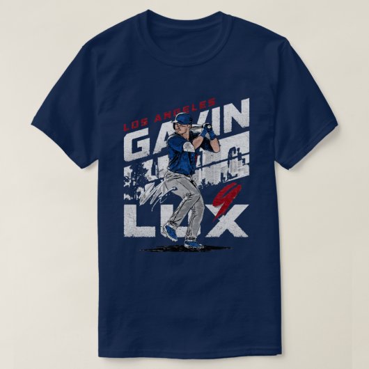Naam stad Gavin Lux T-shirt (Design voorkant)