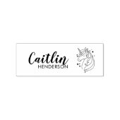 NAAM STAMP voor kind voor kleding, kleding Rubberstempel (Gestempeld)