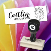 NAAM STAMP voor kind voor kleding, kleding Rubberstempel