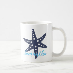 Naam Starfish Midnight Blue Koffiemok