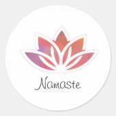 Naam ste Lotus Sticker (Voorkant)