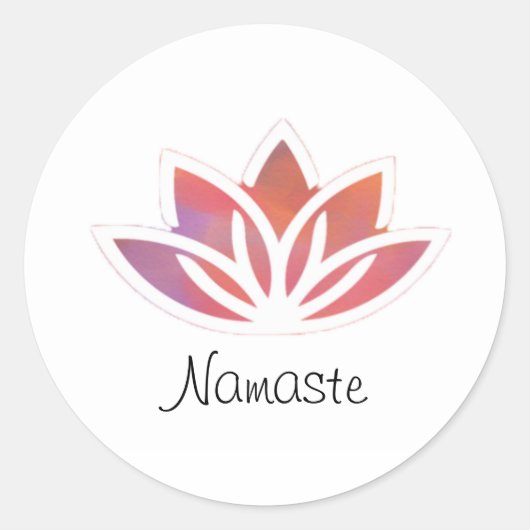 Naam ste Lotus Sticker (Voorkant)