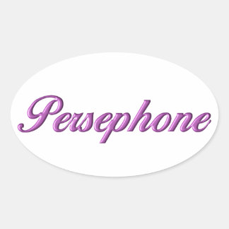 Naam sticker Persephone