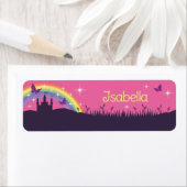 Naam sticker - Sprookjeskasteel (Insitu)