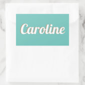 Naam sticker voor koffer of bagage (Tas)