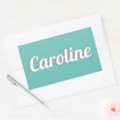 Naam sticker voor koffer of bagage (Envelop)