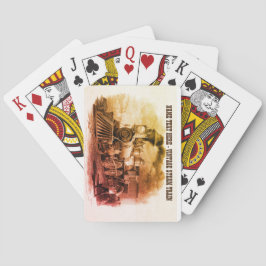 Naam,  stuurmachinemotor locomotief toevoegen pokerkaarten