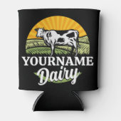 NAAM Sunset Dairy Boerderij Grazing Holstein Koe t Blikjeskoeler (Voorkant)