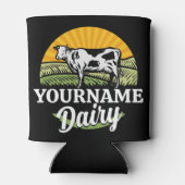 NAAM Sunset Dairy Boerderij Grazing Holstein Koe t Blikjeskoeler (Achterkant)