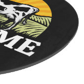 NAAM Sunset Dairy Boerderij Grazing Holstein Koe t Snijplank (Hoek)