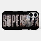 Naam Superman Case-Mate iPhone Case (Achterkant (horizontaal))