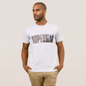 Naam Superman T-shirt (Voorkant volledig)
