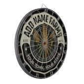 NAAM Sweet Corn Garden Boerderij Farmer Dartbord (Voorkant Links)