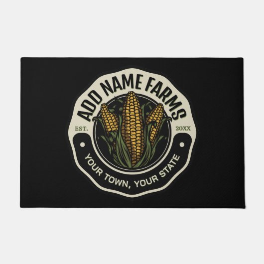 NAAM Sweet Corn Garden Boerderij Farmer Deurmat (Voorkant)