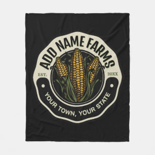NAAM Sweet Corn Garden Boerderij Farmer Fleece Deken