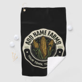 NAAM Sweet Corn Garden Boerderij Farmer Golfhanddoek (Insitu)