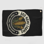 NAAM Sweet Corn Garden Boerderij Farmer Golfhanddoek (Horizontaal)