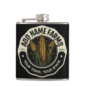 NAAM Sweet Corn Garden Boerderij Farmer Heupfles (Voorkant)