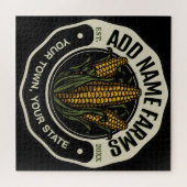 NAAM Sweet Corn Garden Boerderij Farmer Legpuzzel (Horizontaal)