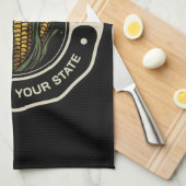 NAAM Sweet Corn Garden Boerderij Farmer Theedoek (Quarter Fold)