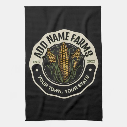 NAAM Sweet Corn Garden Boerderij Farmer Theedoek (Verticaal)