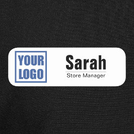 Naam Tag Badge Business Logo Sjabloon