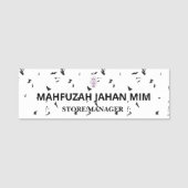 Naam Tag Collectie | Bedrijf, School & Logo Sty (Voorkant)