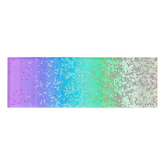 Naam tag Glitter Star Dust (Voorkant)