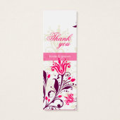 NAAM TAG :: Lily Mini Visitekaartjes (Achterkant)