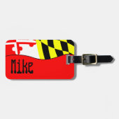 Naam Tag-Maryland Bagagelabel (Voorkant horizontaal)