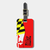 Naam Tag-Maryland Bagagelabel (Voorkant verticaal)