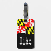 Naam Tag-Maryland Bagagelabel (Achterkant verticaal)