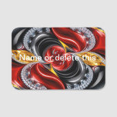 Naam tag met Duitse kleuren (Voorkant)