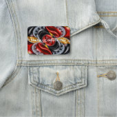 Naam tag met Duitse kleuren (In situ)