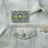 Naam tag met Italiaanse kleuren (In situ)