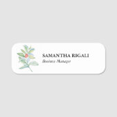 Naam Tag Sjabloon Xmas (Voorkant)