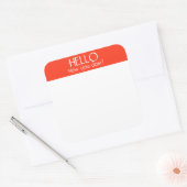 Naam Tag Sticker Badge Funny Party Humor (Envelop)