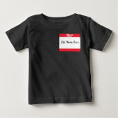 Naam Tag T-shirt (Voorkant)