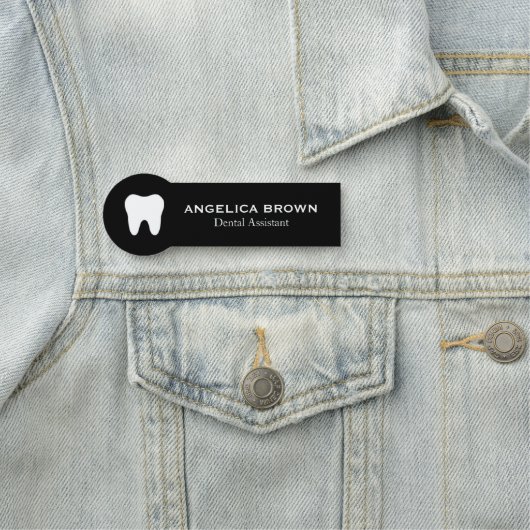 Naam tandarts naamplaatje (In situ)