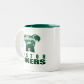 Naam team 04 tweekleurige koffiemok (Voorkant links)