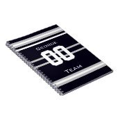 naam, #, team, notitieboek van het de ventilatorte (Rechterzijde)