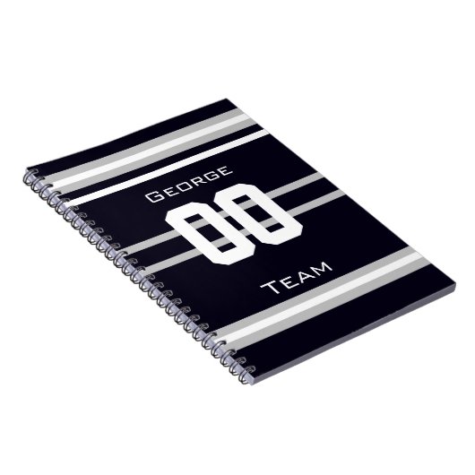 naam, #, team, notitieboek van het de ventilatorte (Rechterzijde)