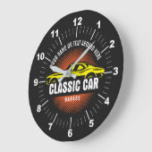 Naam Tekst Geel Klassieke kabel toevoegen   Grote Klok (Hoek)