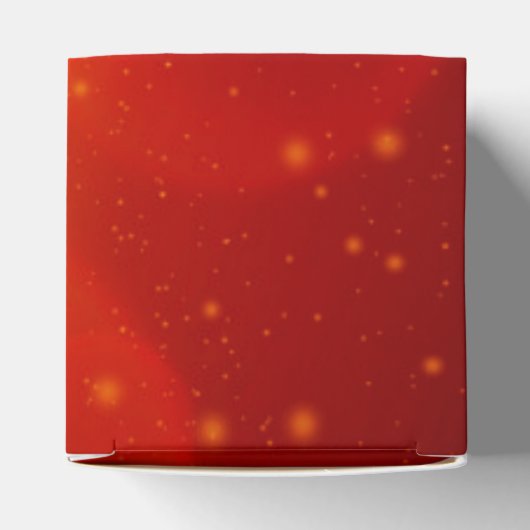 Naam tekst met kerstmis toevoegen bedankdoosjes (Bovenkant)