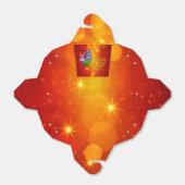 Naam tekst met kerstmis toevoegen bedankdoosjes (Uitgevouwen)