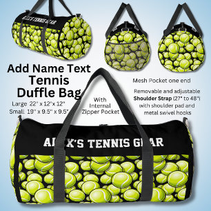 Naam tekst toevoegen, Alex's Tennis Gear Plunjezak